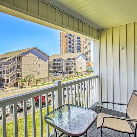 Myrtle Beach Condo With Balcony Walk To Beach! Bagian luar foto