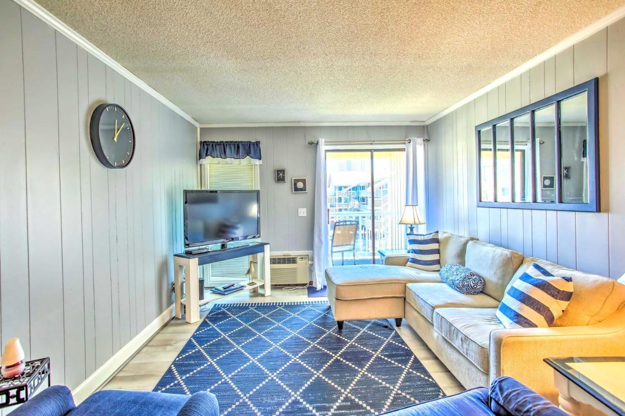 Myrtle Beach Condo With Balcony Walk To Beach! Bagian luar foto