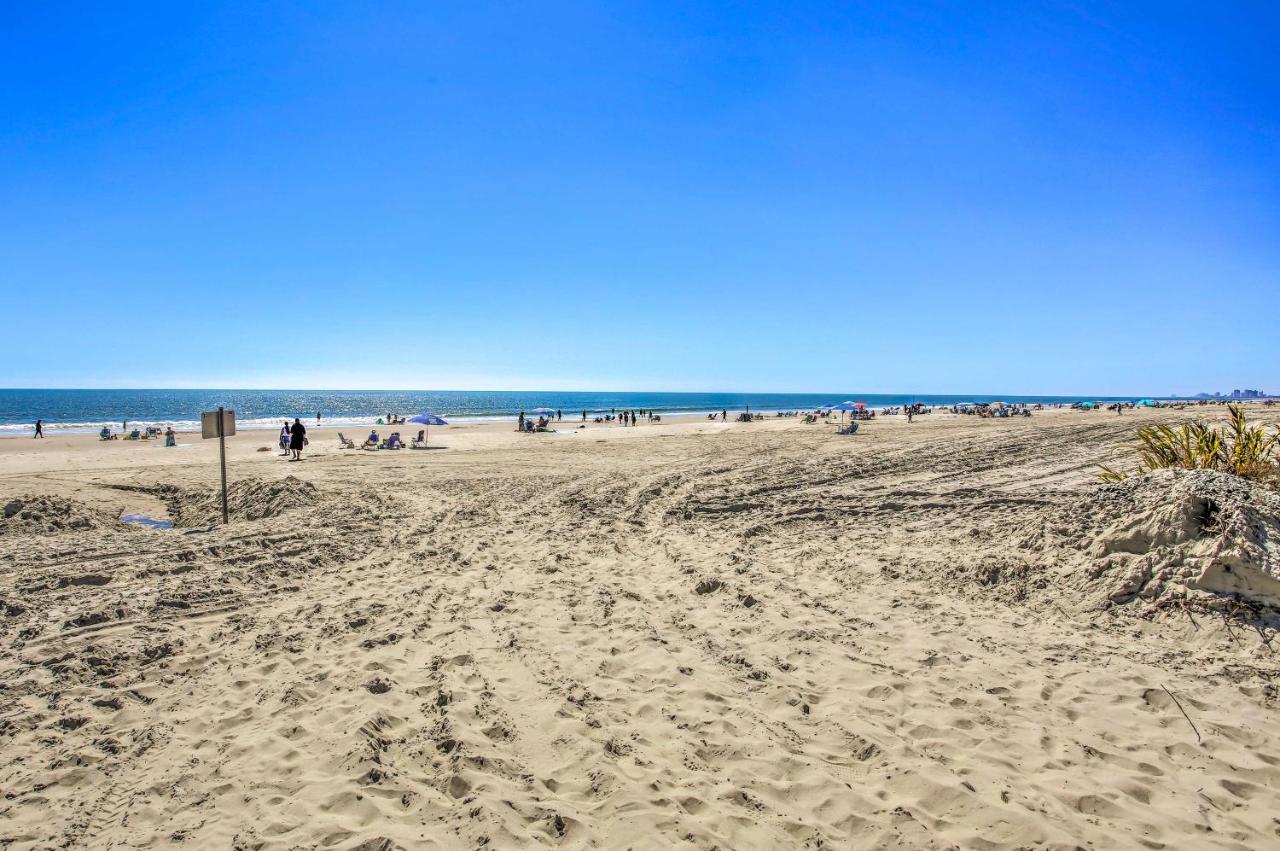 Myrtle Beach Condo With Balcony Walk To Beach! Bagian luar foto