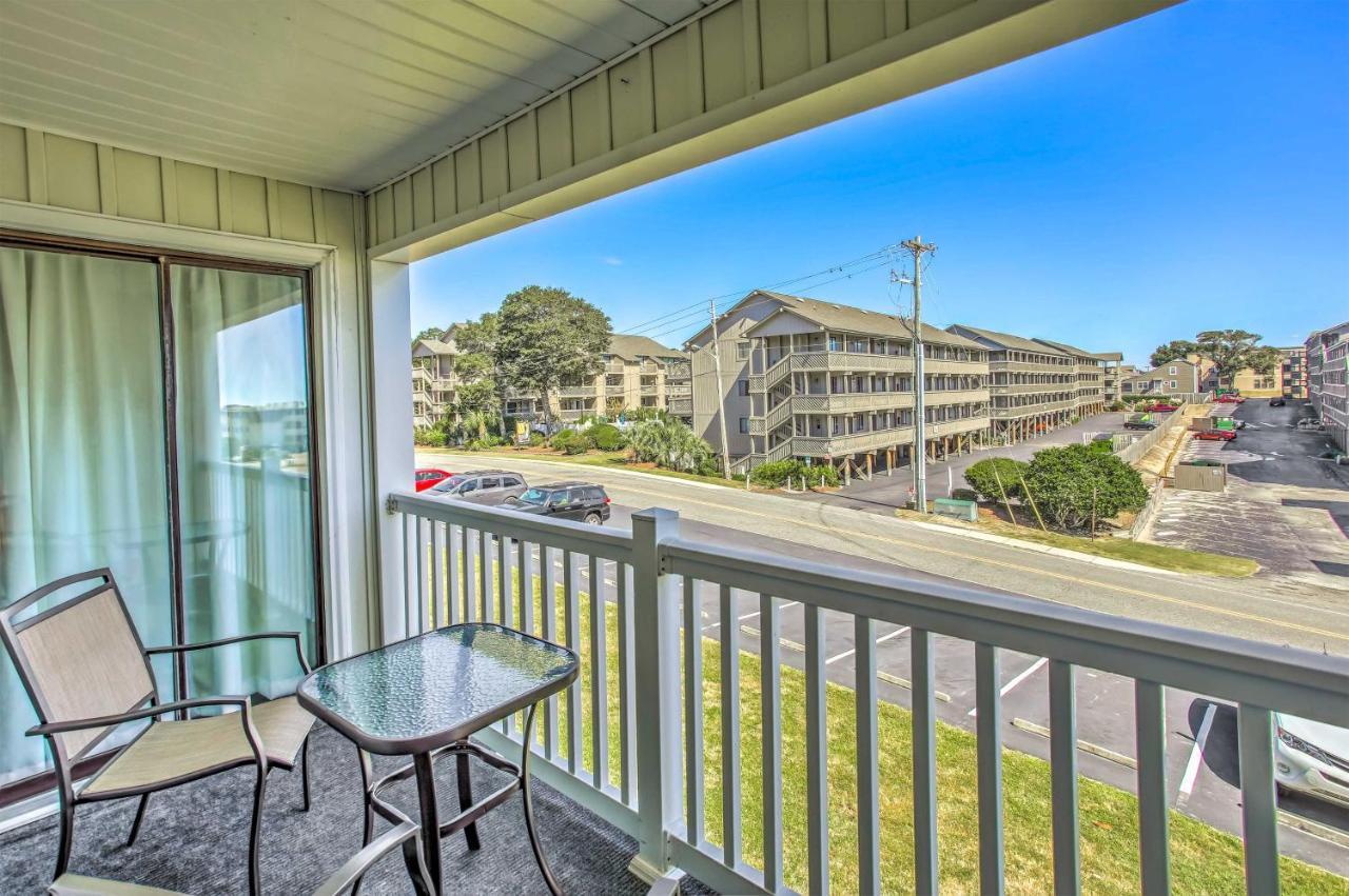 Myrtle Beach Condo With Balcony Walk To Beach! Bagian luar foto