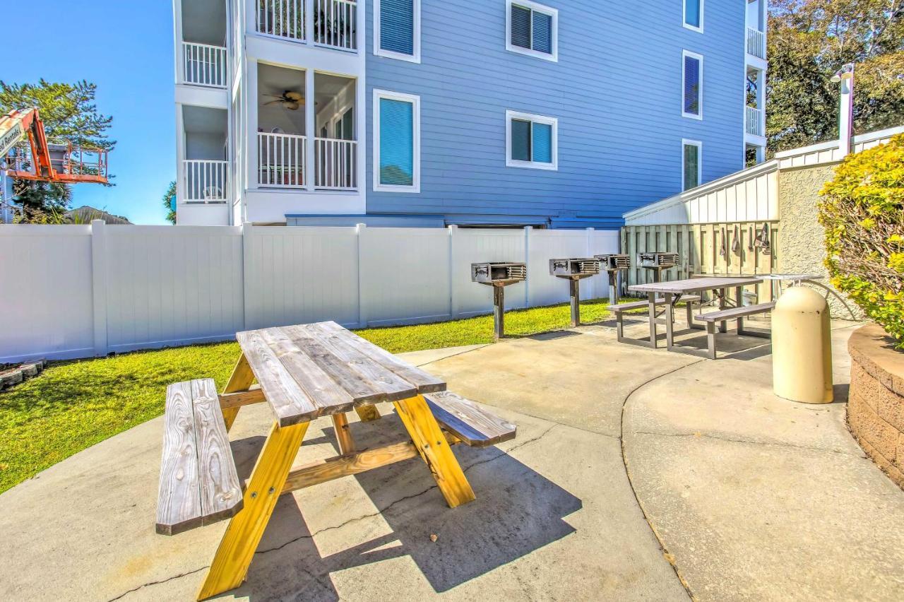 Myrtle Beach Condo With Balcony Walk To Beach! Bagian luar foto